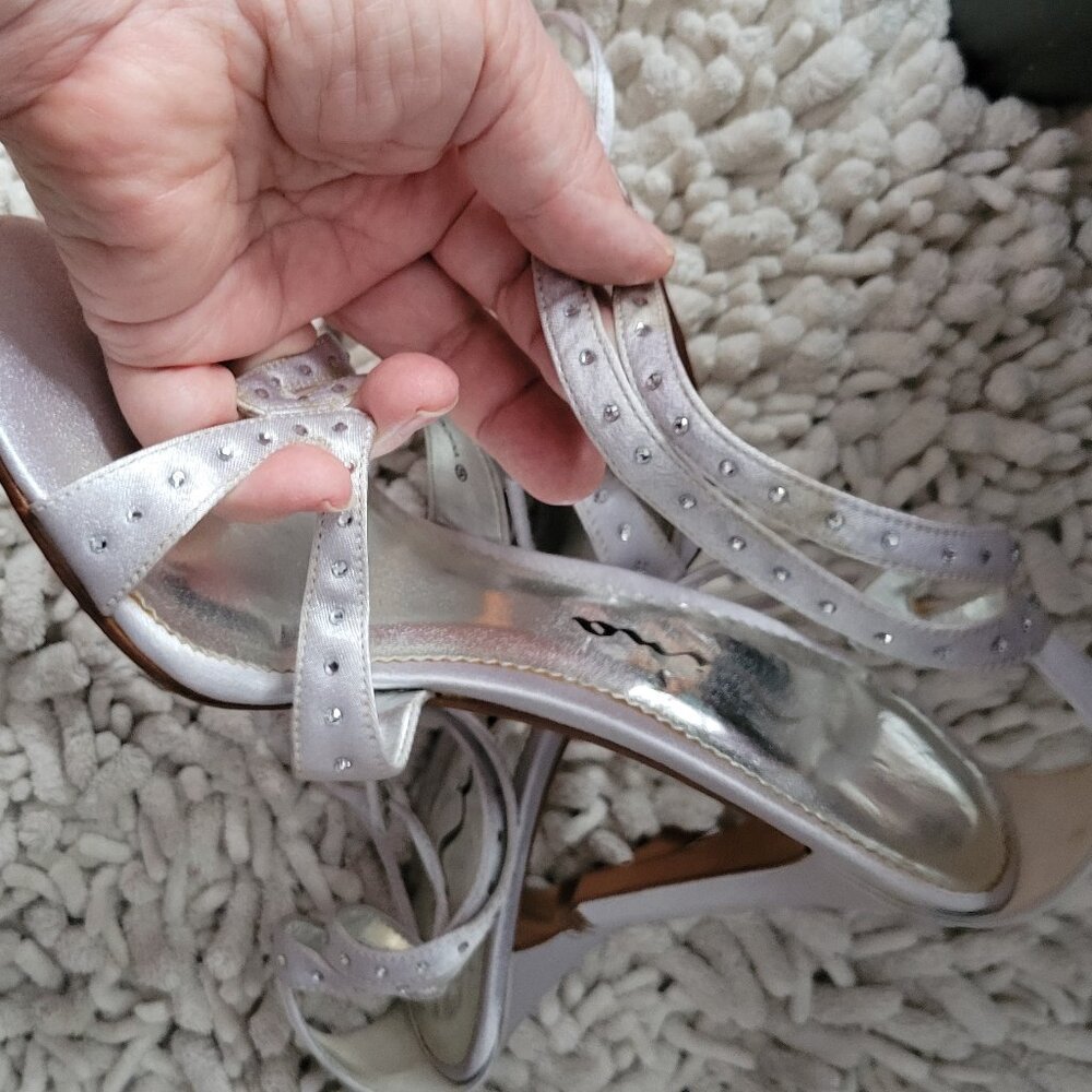 Strappy heels